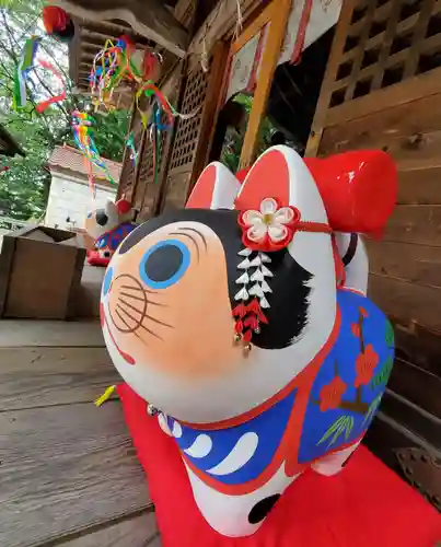 滑川神社 - 仕事と子どもの守り神(福島県)