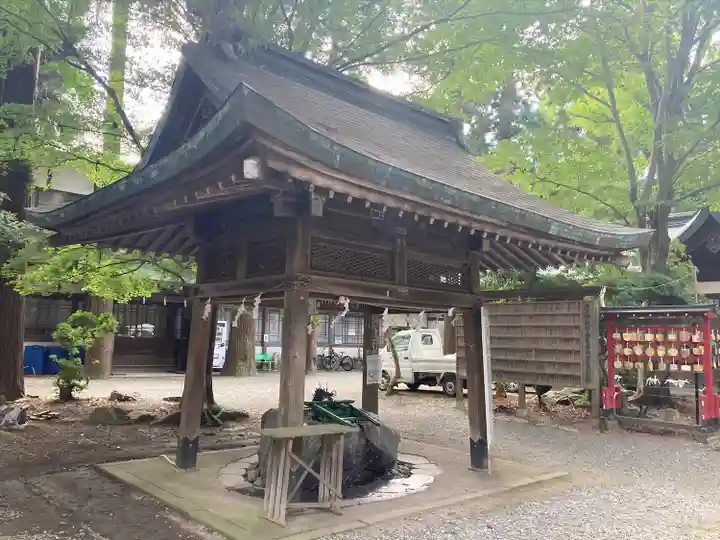 駒形神社の手水舎