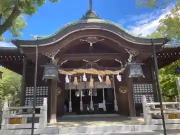 總鎮守八幡神社の本殿・本堂