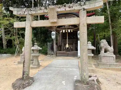 今八幡宮の鳥居