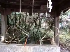 瀧尾神社の手水