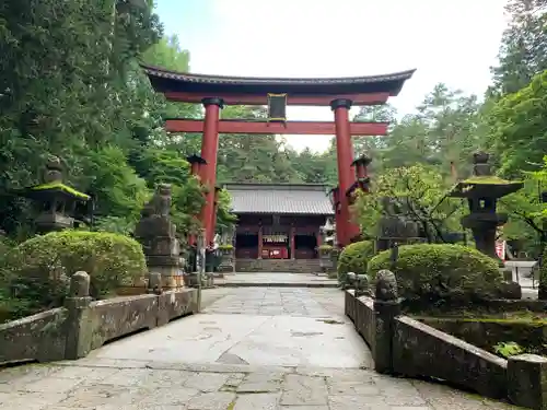 北口本宮冨士浅間神社の鳥居