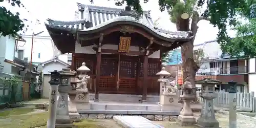 白井神社の本殿・本堂
