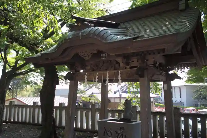 大甕神社の手水舎