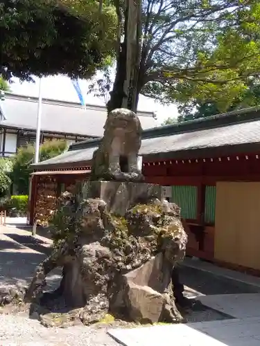 大國魂神社の狛犬