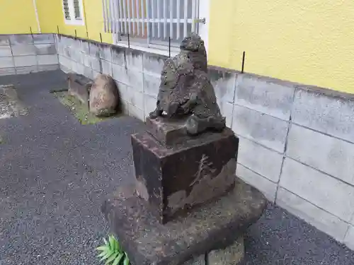 正一位小市郎稲荷神社古跡（跡地）の狛犬