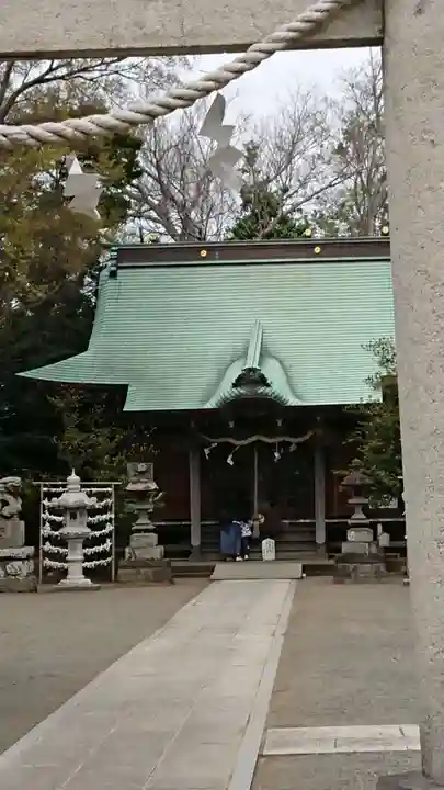 有鹿神社の本殿・本堂