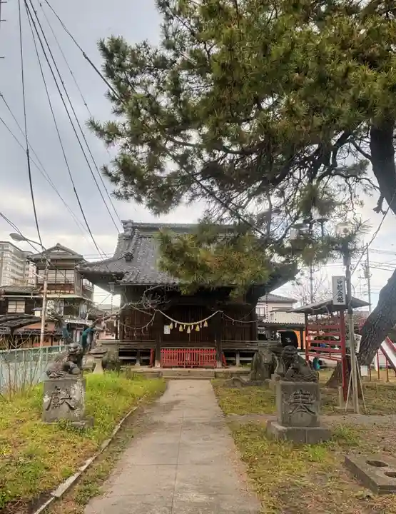 青梅神社の本殿・本堂