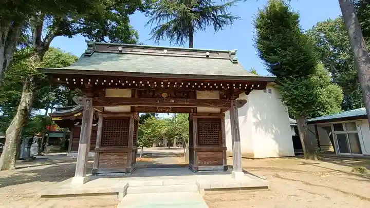 小野神社の山門・神門