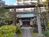 於岩稲荷田宮神社の鳥居