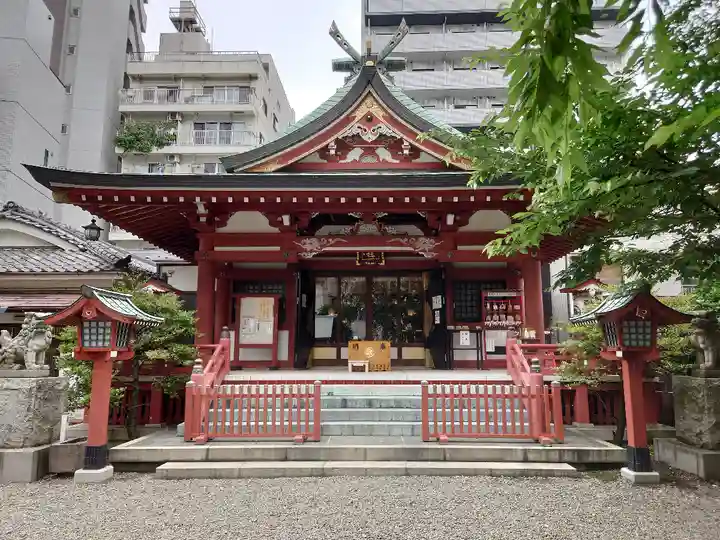 秋葉神社の本殿・本堂