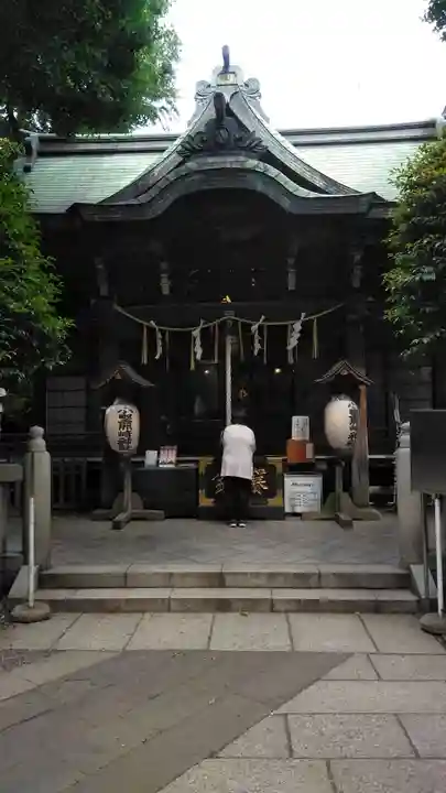 小野照崎神社の本殿・本堂