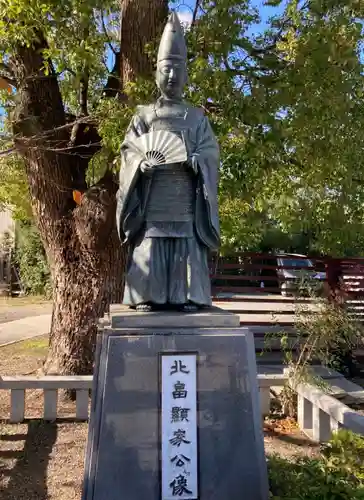 阿部野神社の像