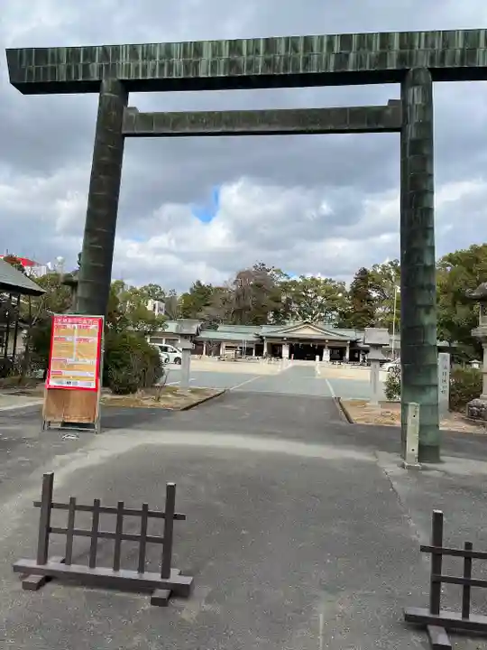 三重縣護國神社の鳥居