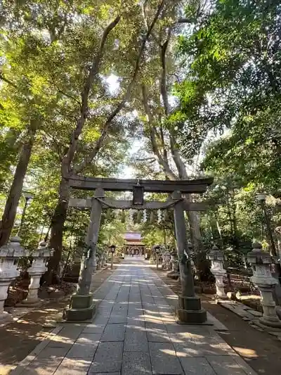 駒木諏訪神社の鳥居