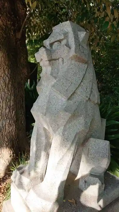 東郷神社の狛犬