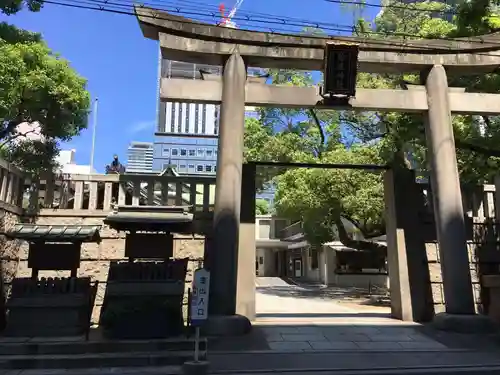 難波神社の鳥居