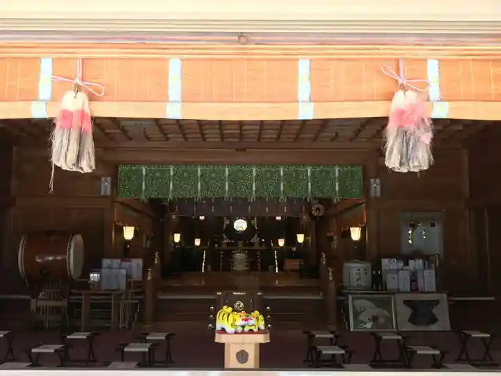 帯廣神社の本殿・本堂