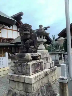 御井神社の狛犬