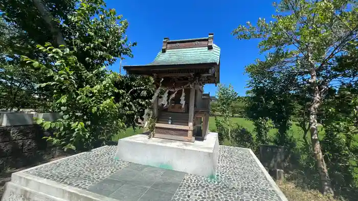 尾骨神社の本殿