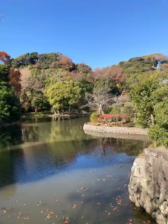 鶴岡八幡宮の庭園