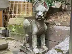 新羽杉山神社の狛犬