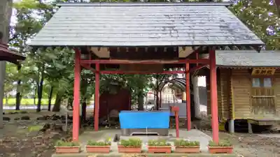 上富良野神社の手水舎