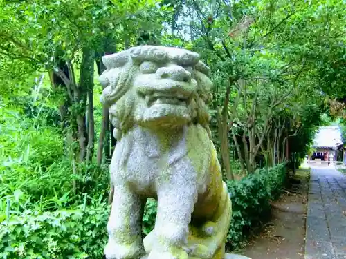 高田天満宮の狛犬