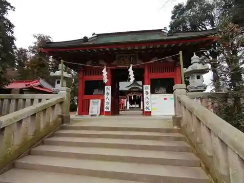 長沼八幡宮の山門