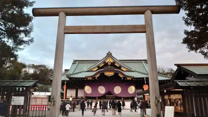 靖國神社の鳥居