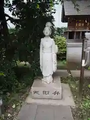 成子天神社の像