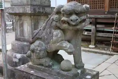 安達太良神社の狛犬