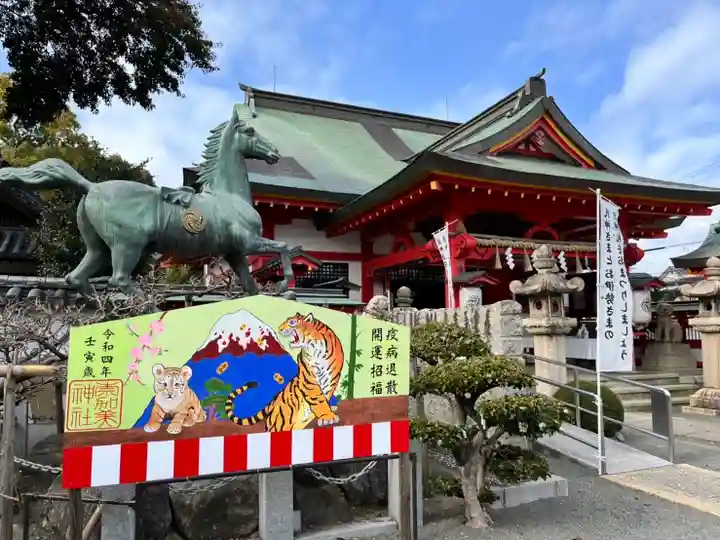 奈加美神社の本殿・本堂