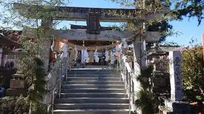 武蔵第六天神社の鳥居