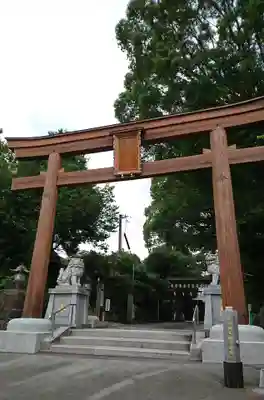 立田阿蘇三宮神社の鳥居