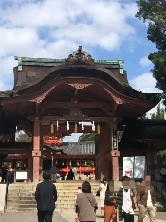 石清水八幡宮の山門・神門