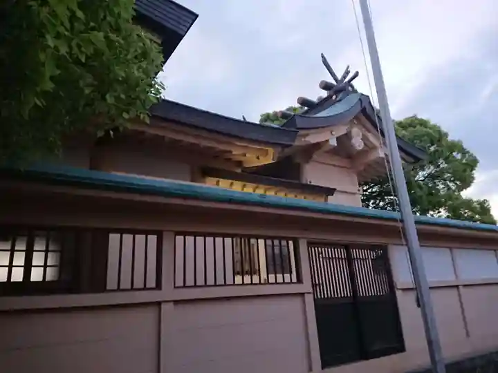 八幡社の本殿・本堂