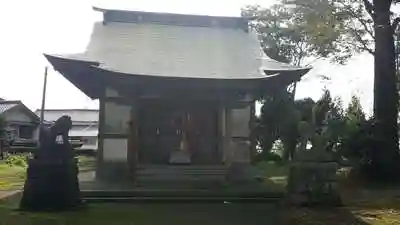 霜神社の本殿