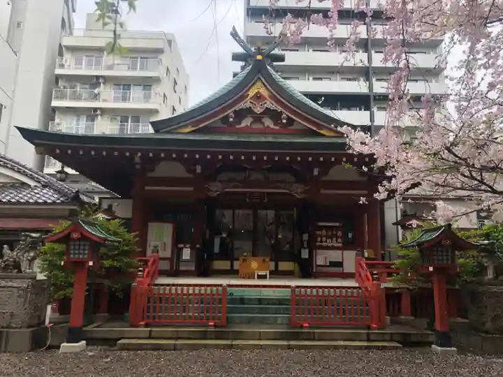 秋葉神社の本殿・本堂