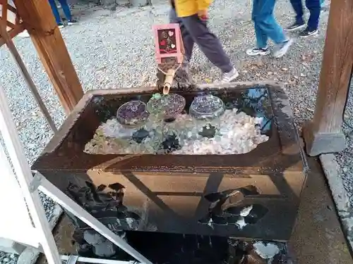 川越熊野神社の手水舎