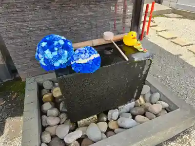 上尾御嶽神社の手水舎