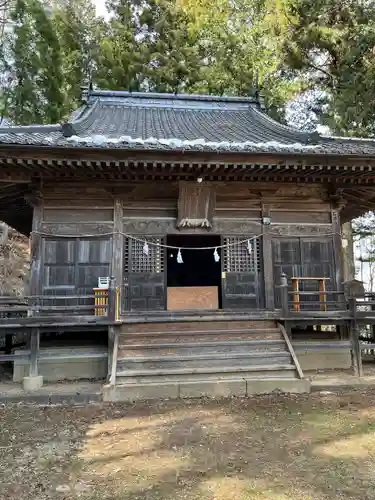 子檀嶺神社の本殿・本堂