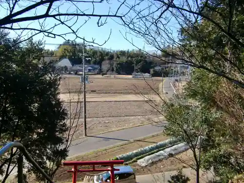 浅間神社の景色