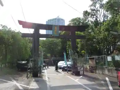 芝東照宮の鳥居