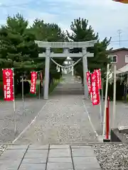 鹿部稲荷神社の鳥居