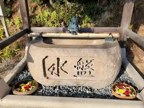 神吉八幡神社の手水舎