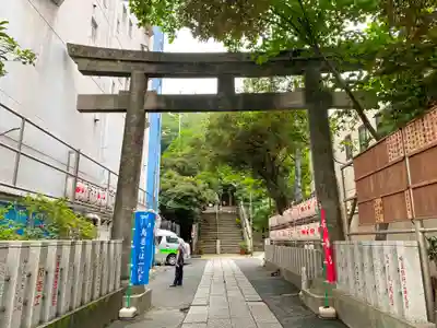御田八幡神社の鳥居