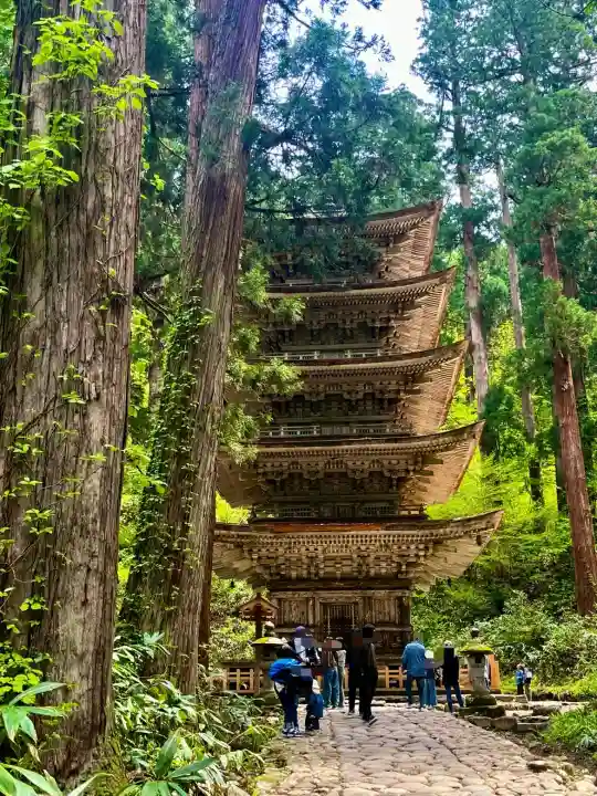 羽黒山五重塔(出羽三山神社)(山形県)