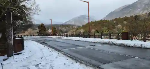 塩原八幡宮の周辺