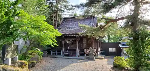 温泉神社の本殿